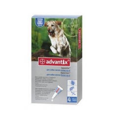 Bayer (Байер) Адвантикс - для собак свыше 25кг (4 пипетки) за уп.